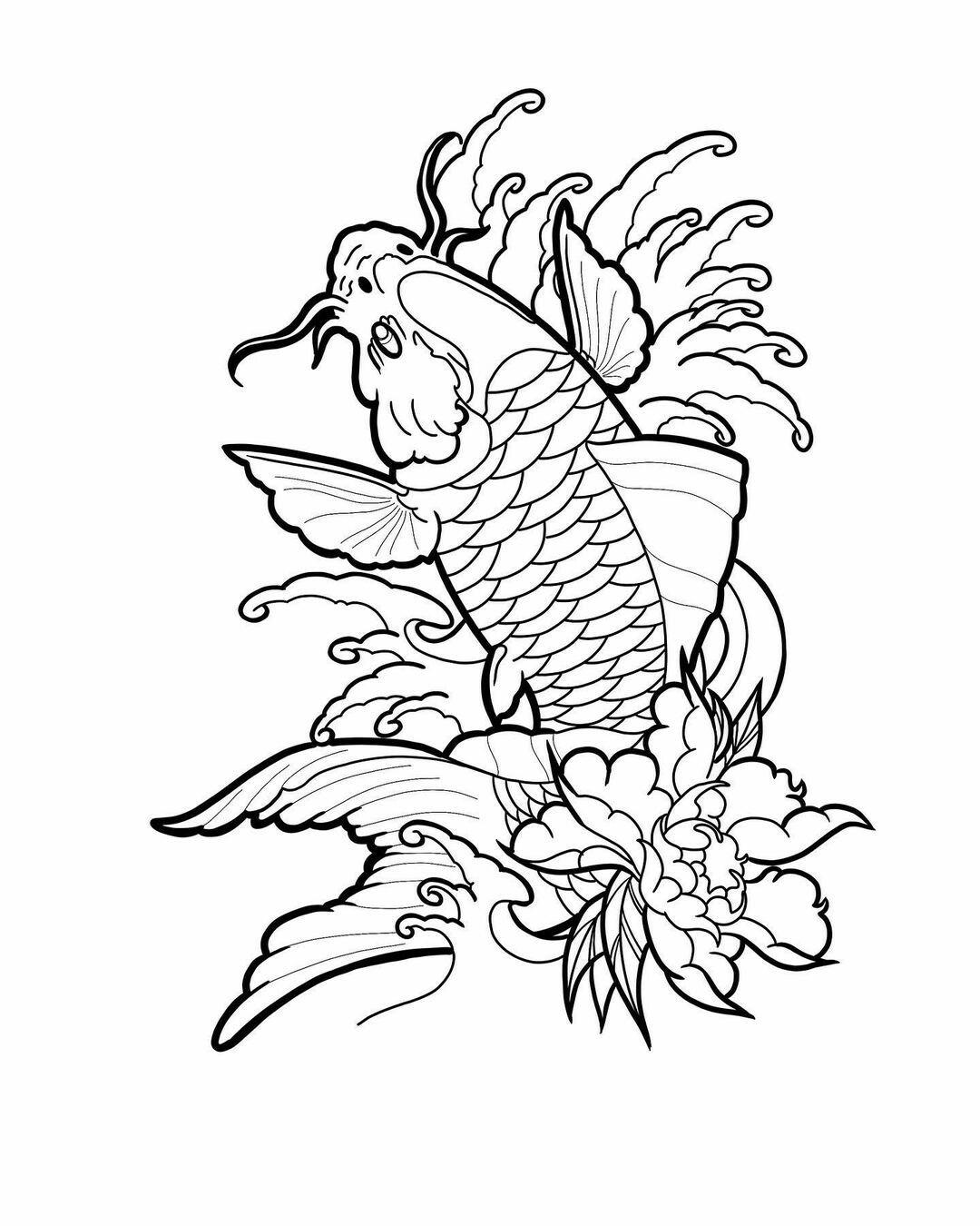 Inksearch tattoo Chamski kontur
