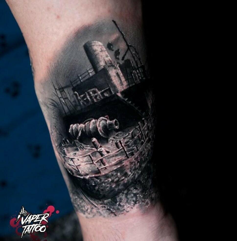 Inksearch tattoo Vaper Tattoo