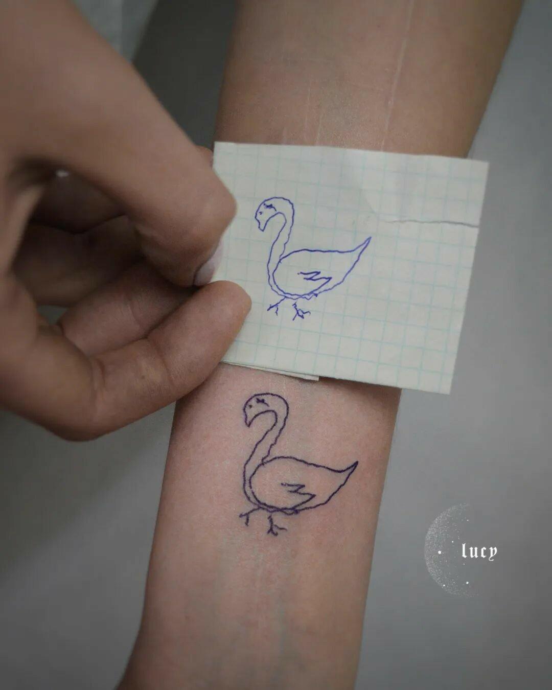 Inksearch tattoo Lucy_handpoke