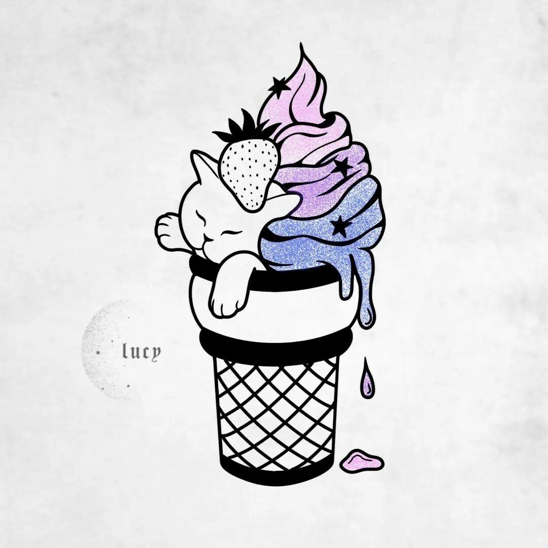 Inksearch tattoo Lucy_handpoke