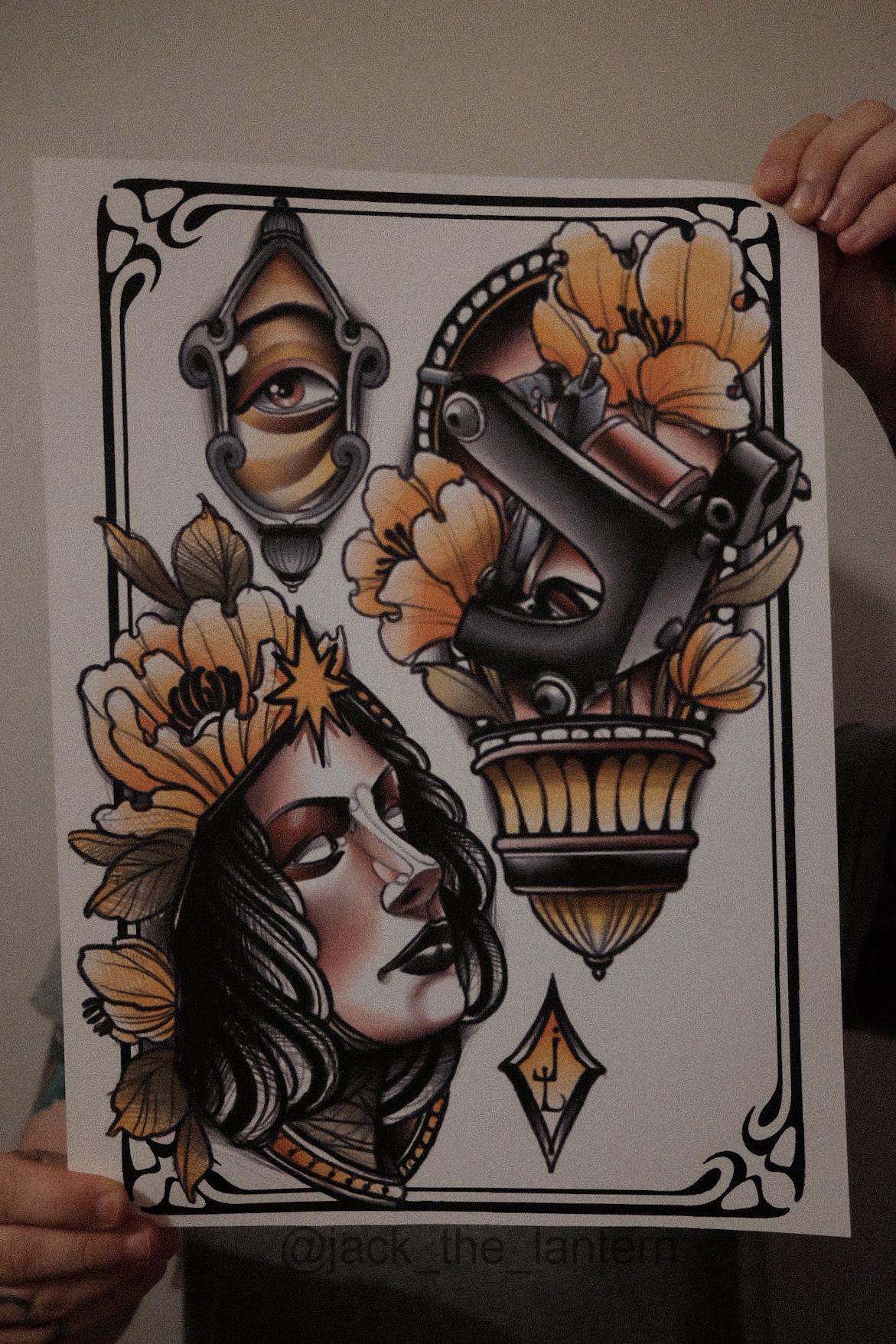 Inksearch tattoo Jack the Lantern