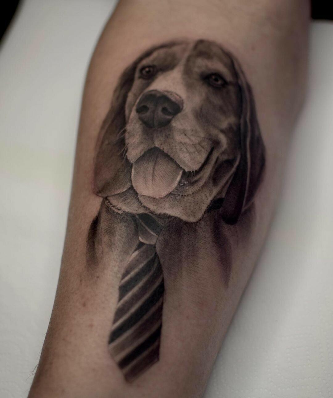 Inksearch tattoo Baba na Rowerze Tattoo