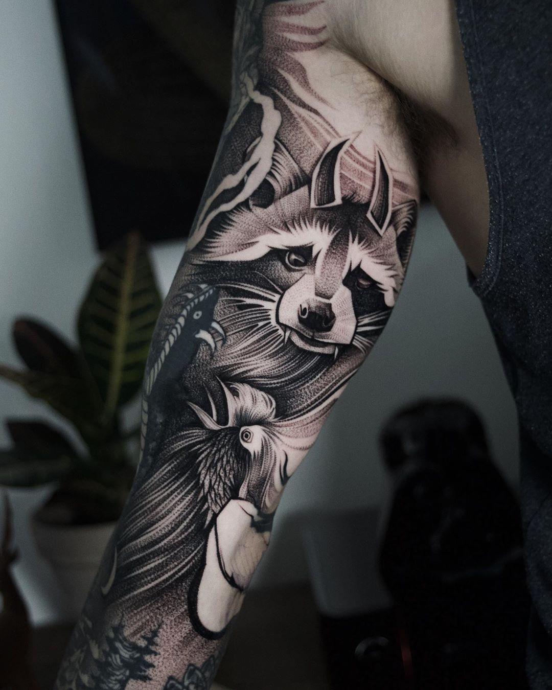 Inksearch tattoo Patryk Chybowski (Boski Tattoo)