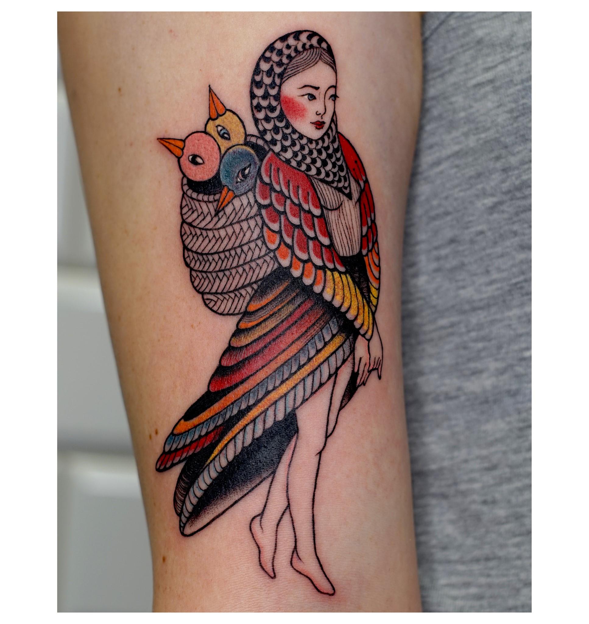 Inksearch tattoo Anna Szejdewik aka Coxie
