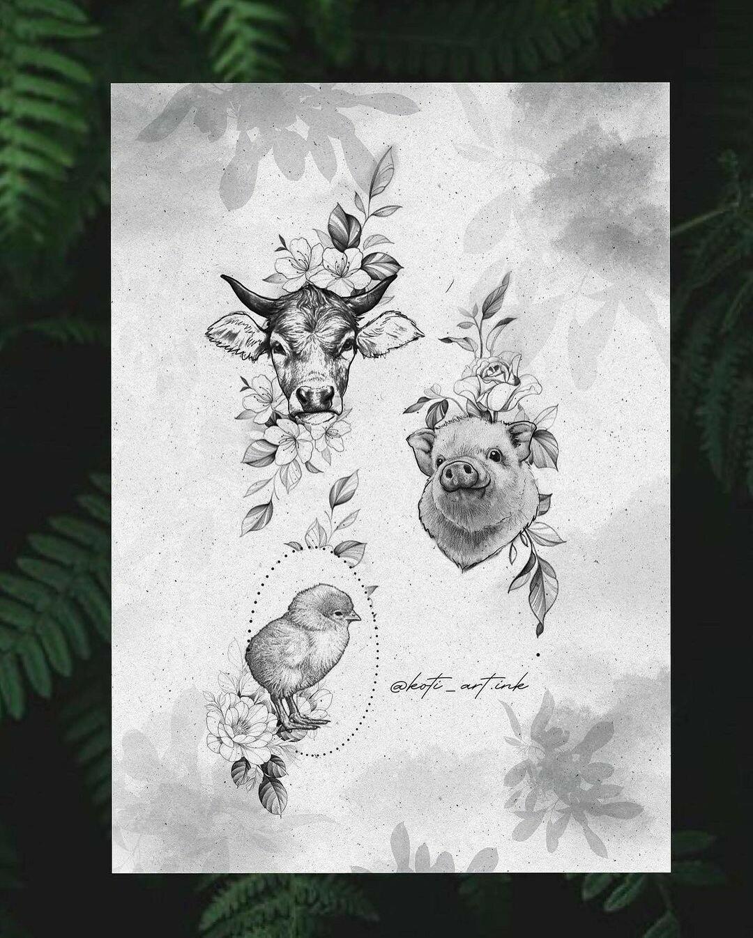 Inksearch tattoo Koti Tattoo Anna Pękala