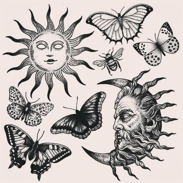 Inksearch tattoo Forsycja_tattoo