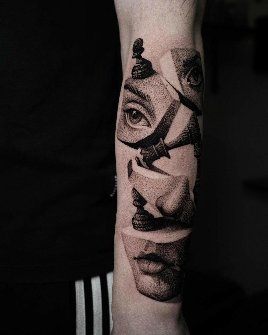 Inksearch tattoo Patryk Chybowski (Boski Tattoo)