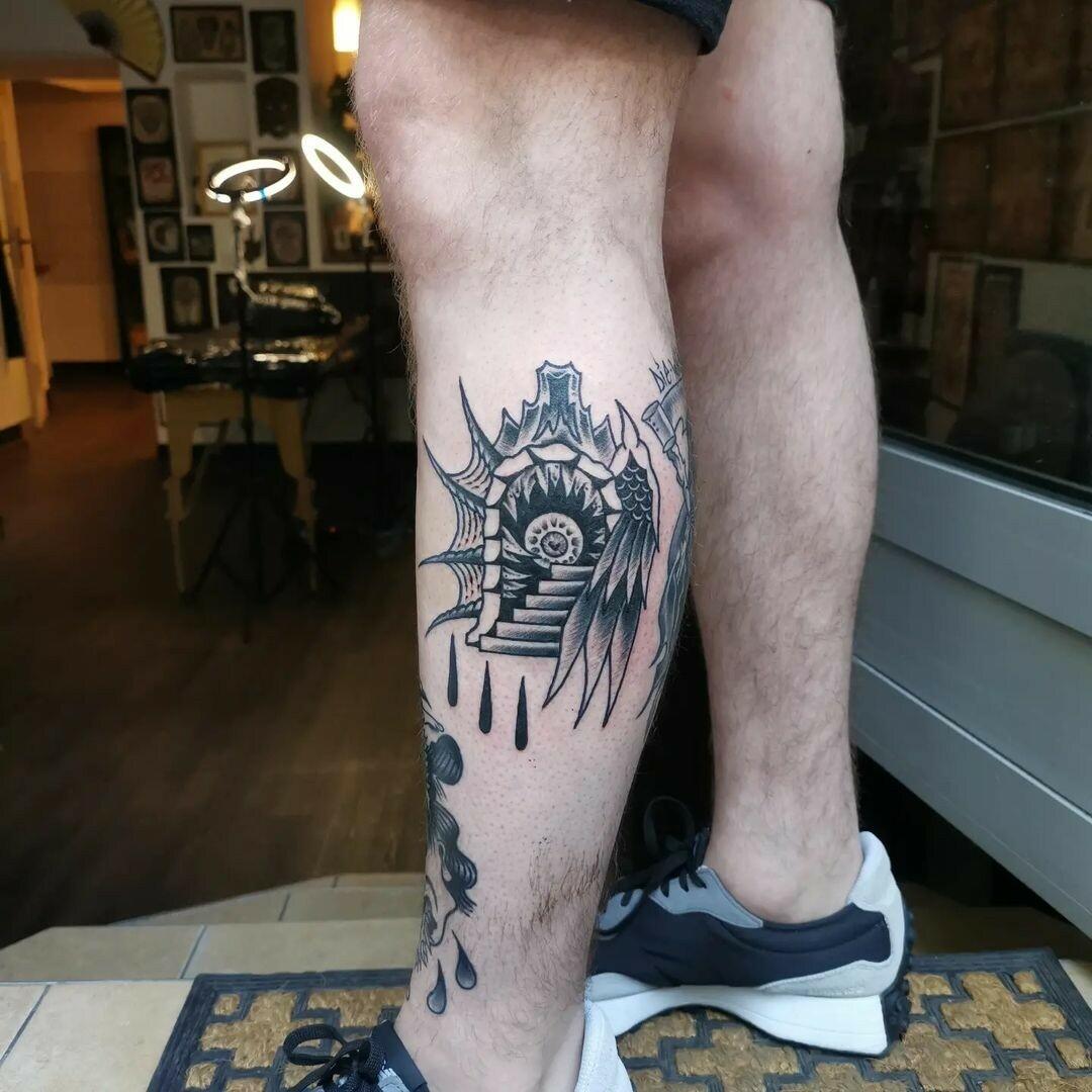 Inksearch tattoo SPIKE HEAD