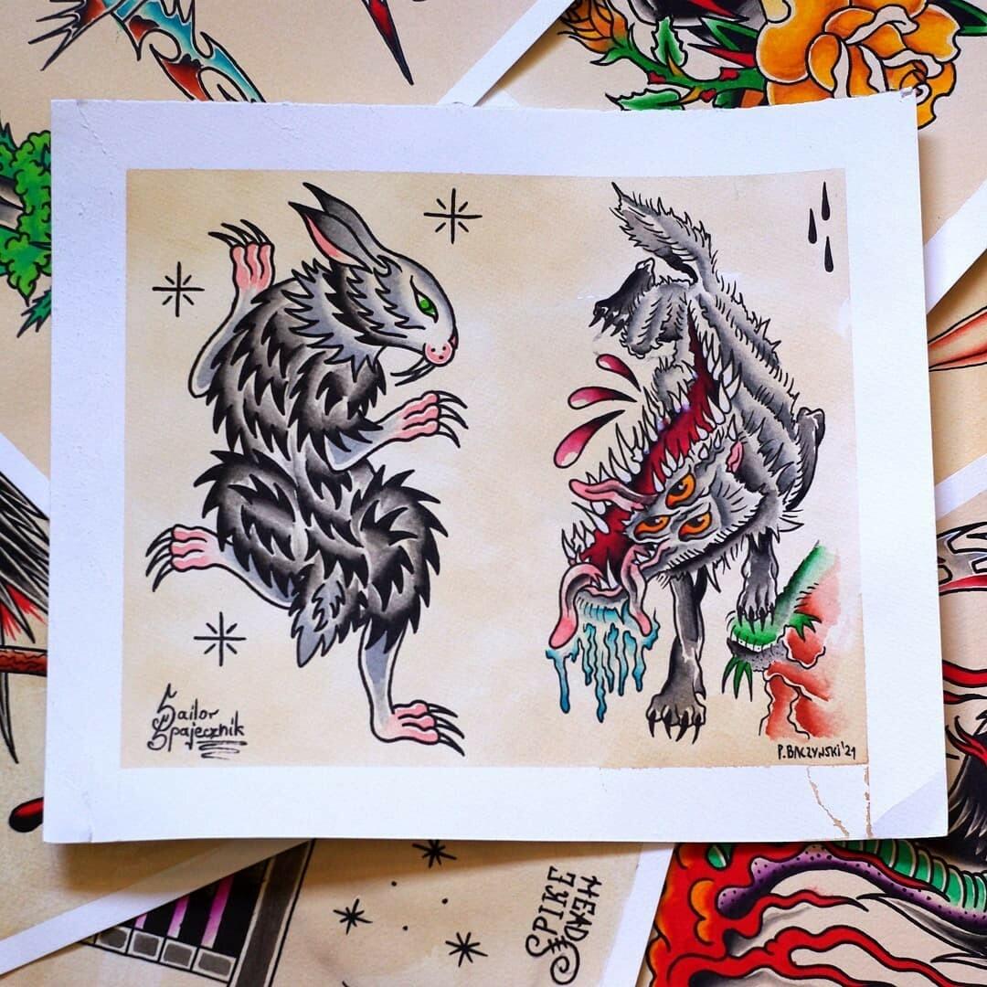 Inksearch tattoo SPIKE HEAD