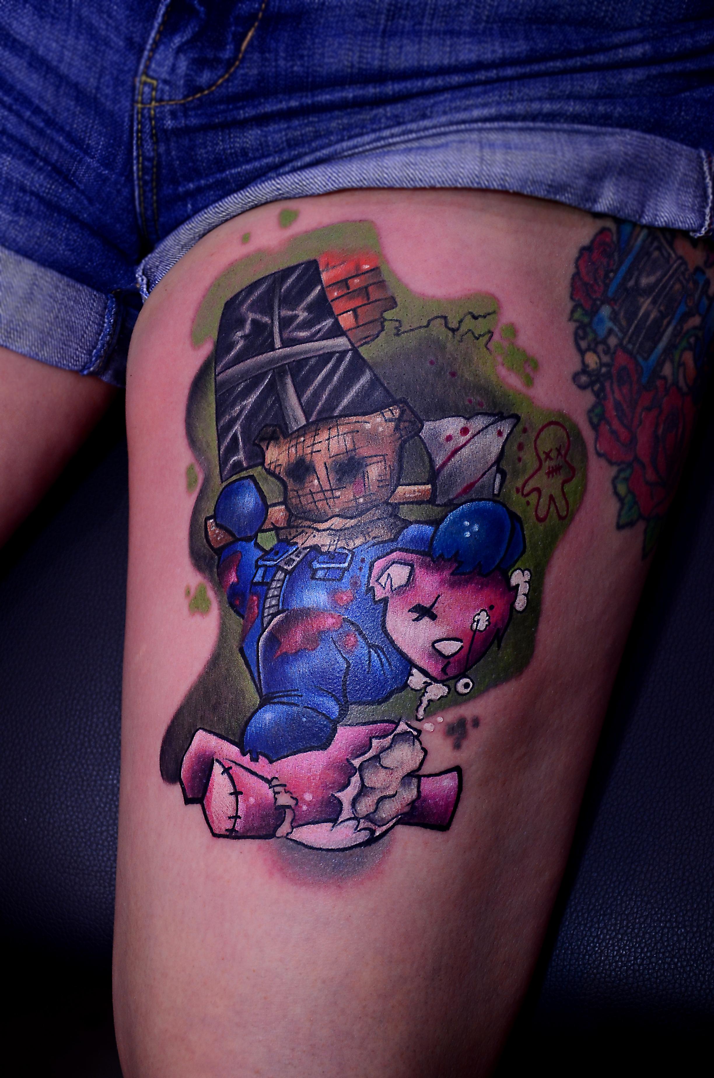 Inksearch tattoo Krzysztof "Aniołek"