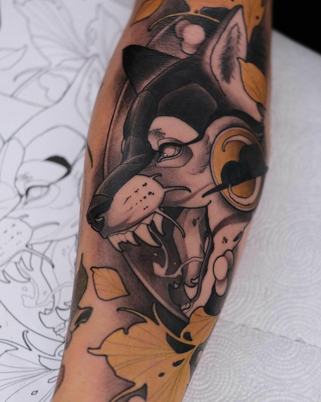 Inksearch tattoo Da Vinci’s Fox