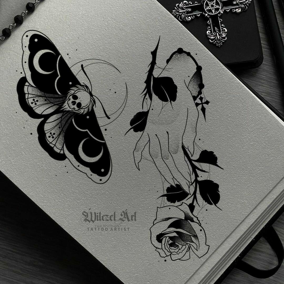 Inksearch tattoo Wilczeł