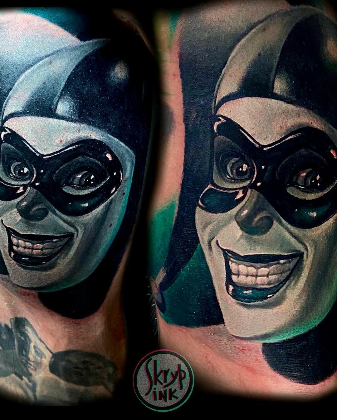 Inksearch tattoo Baba na Rowerze Tattoo