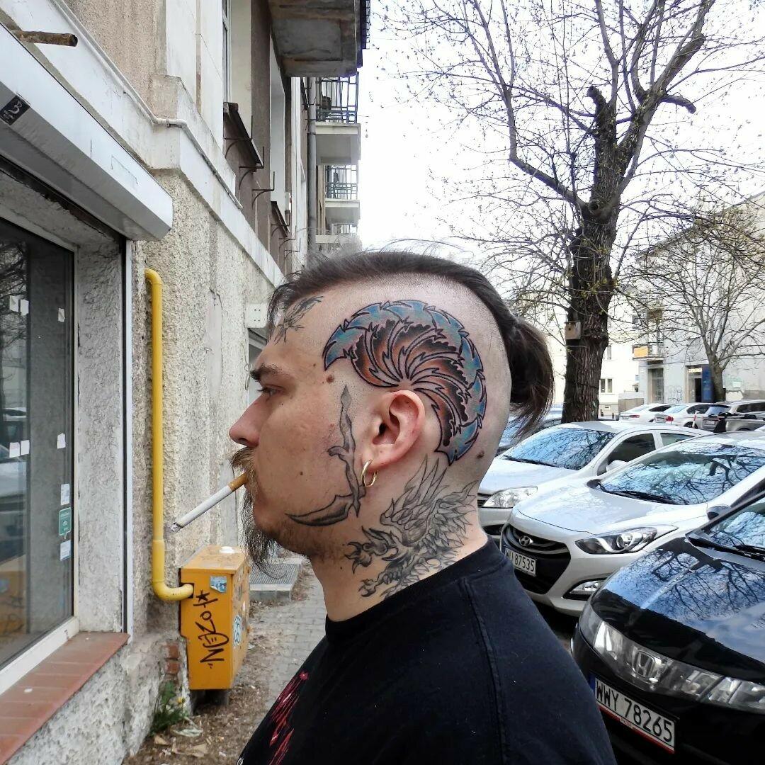 Inksearch tattoo SPIKE HEAD