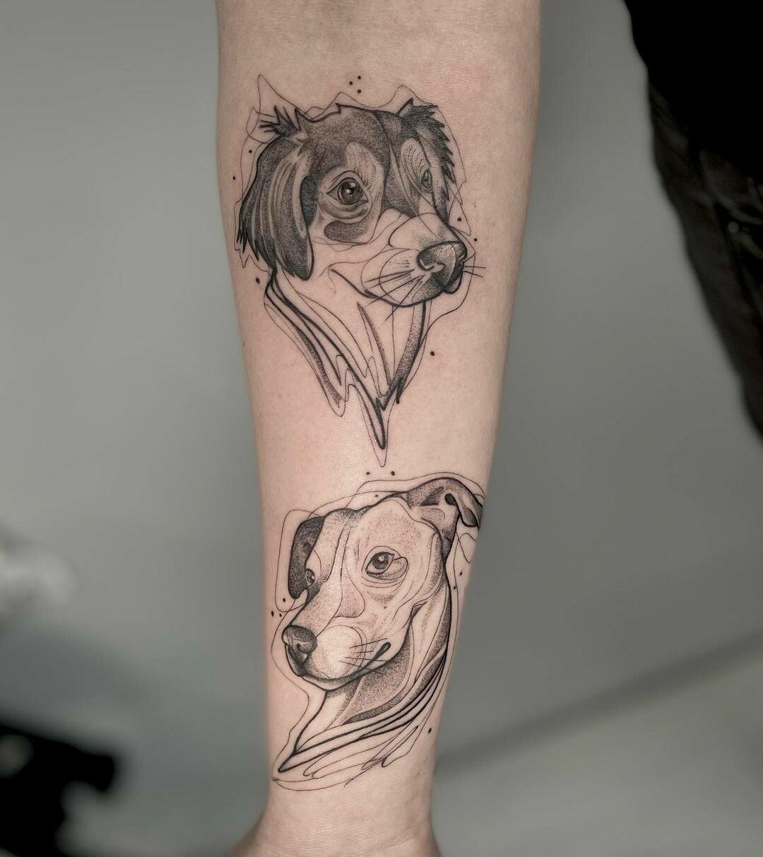Inksearch tattoo Baba na Rowerze Tattoo