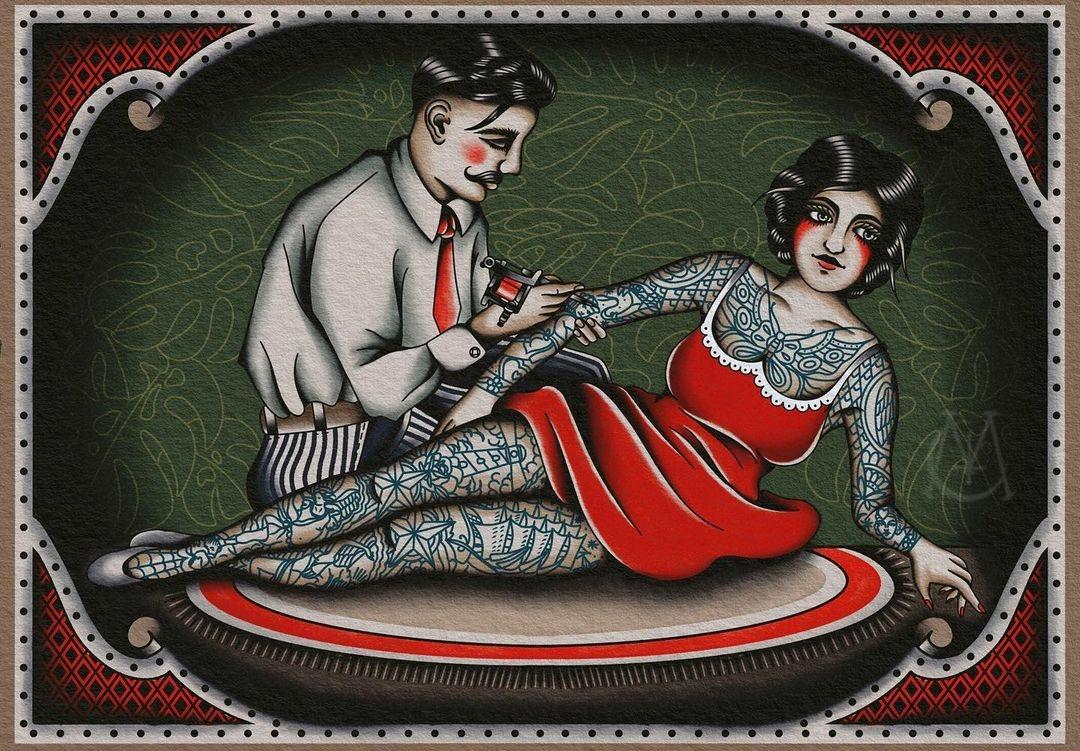 Inksearch tattoo Cruel Monica