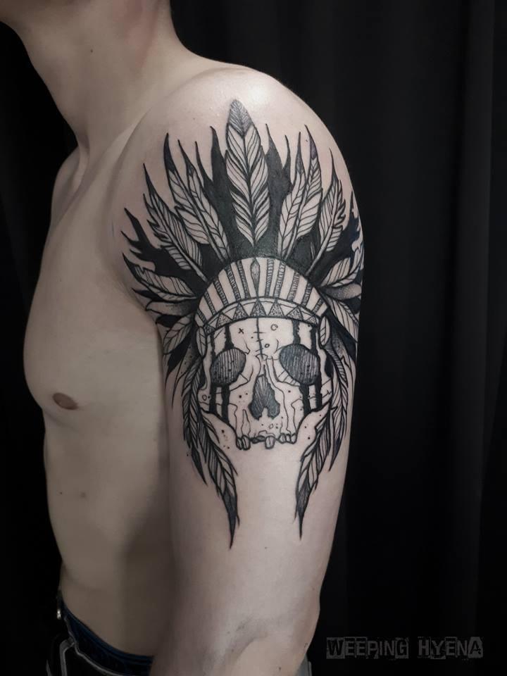 Inksearch tattoo Weeping Hyena