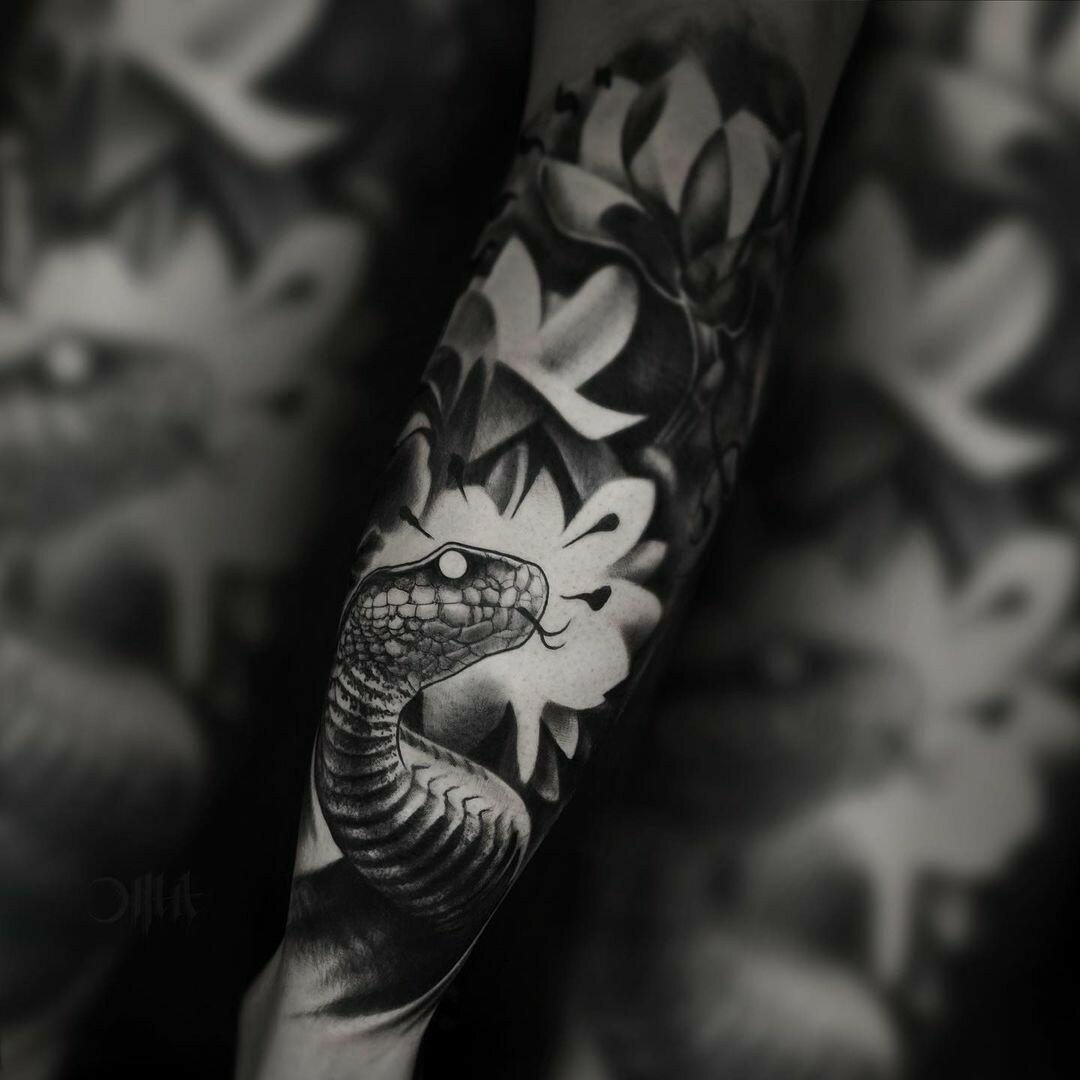 Inksearch tattoo Baba na Rowerze Tattoo