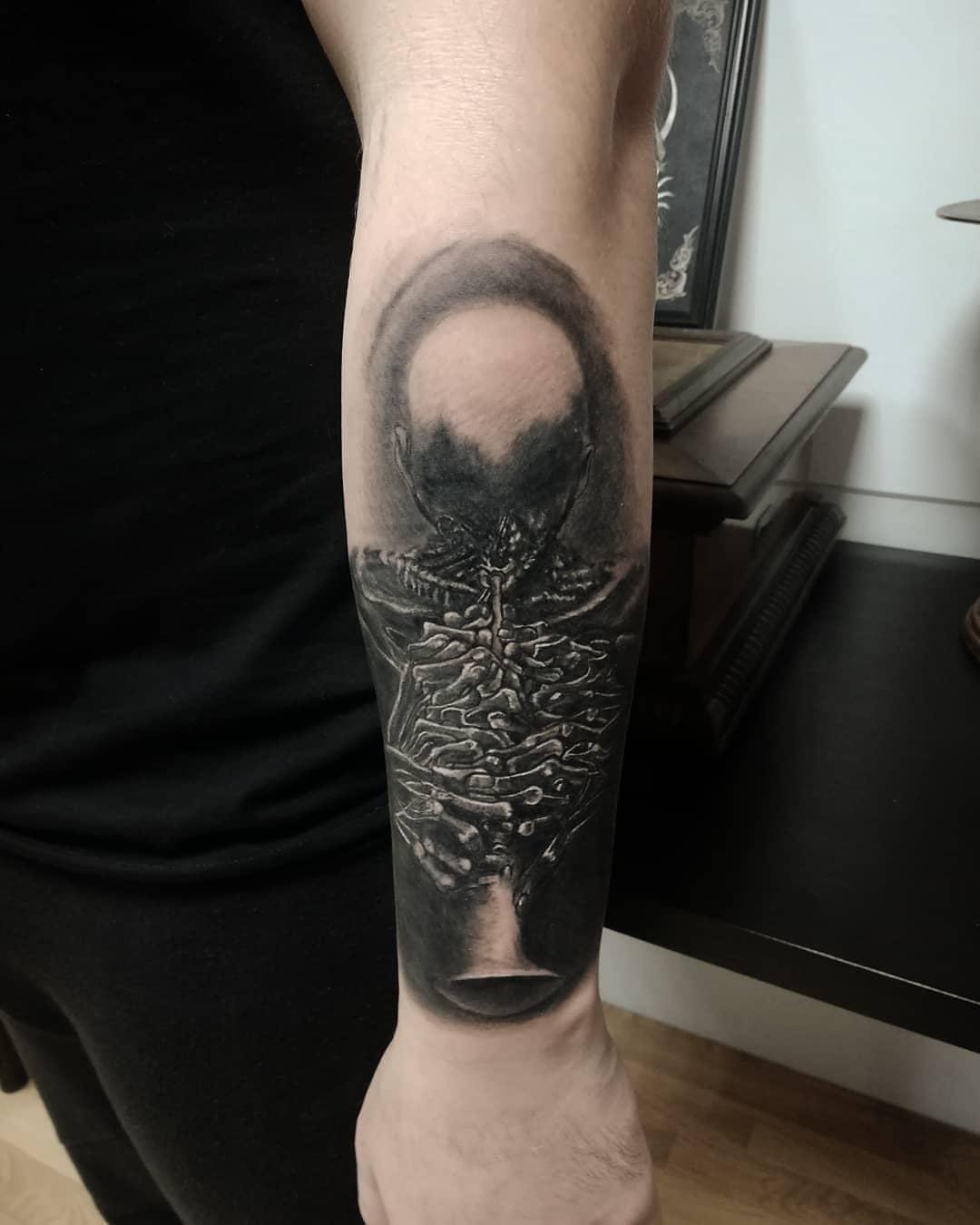 Inksearch tattoo Bizon tattoo