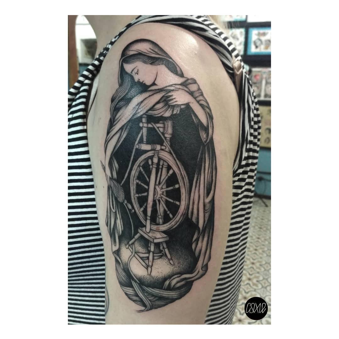 Inksearch tattoo Anna Szejdewik aka Coxie