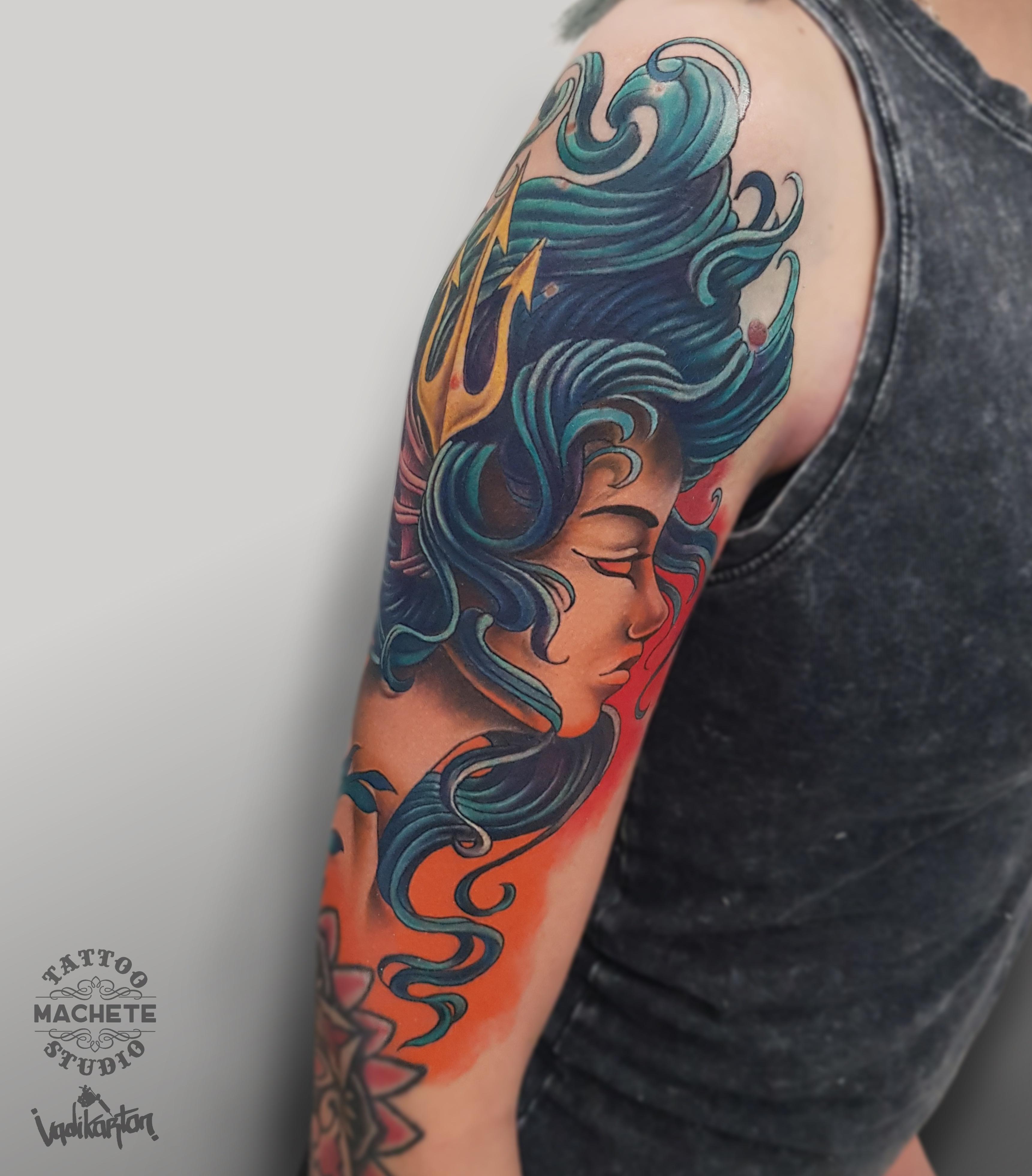 Inksearch tattoo Machete Tattoo Gdynia