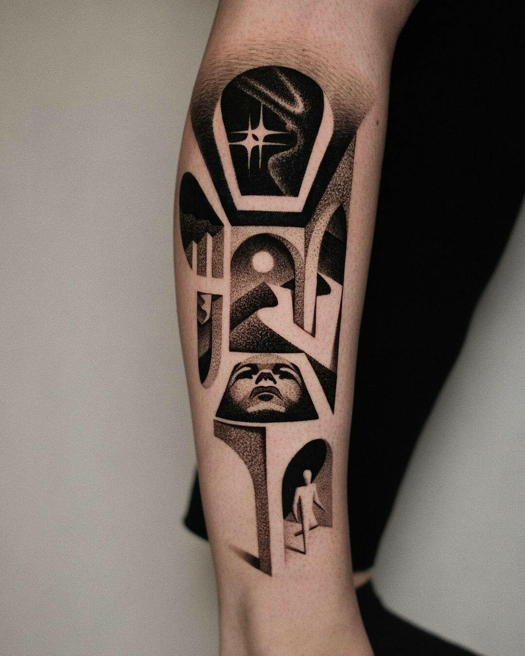 Inksearch tattoo Patryk Chybowski (Boski Tattoo)