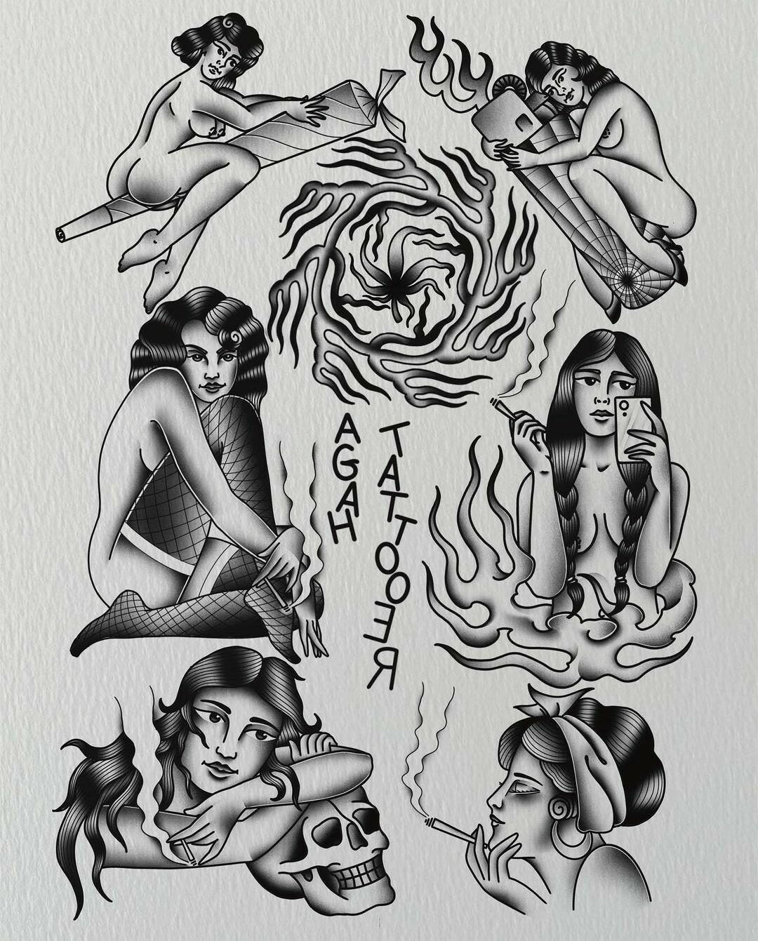 Inksearch tattoo Agahtattooer