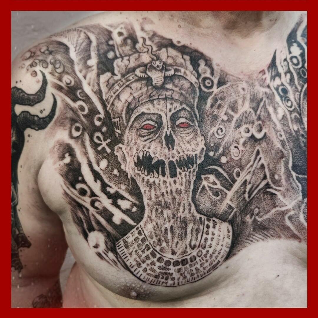 Inksearch tattoo Czarnorożec Mateusz Kosiński