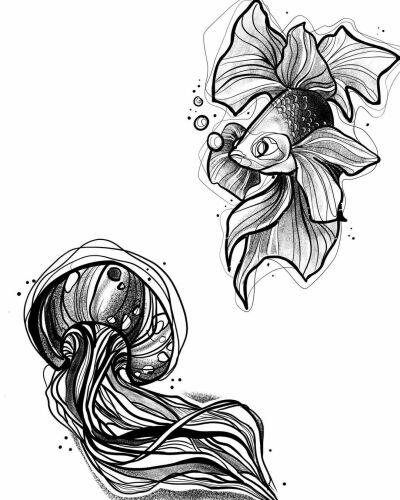 Baba na Rowerze Tattoo inksearch tattoo