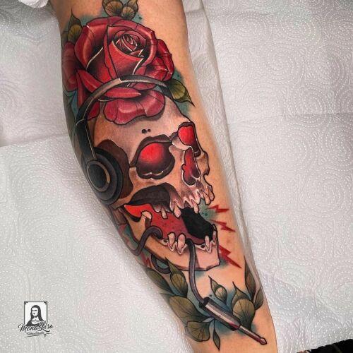 Mona Lisa Tattoo Bialystok inksearch tattoo