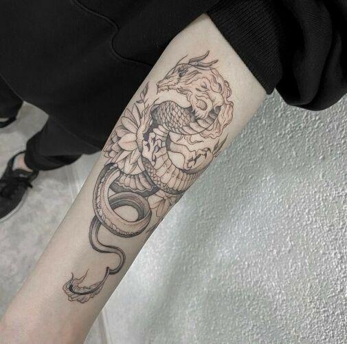 Mona Lisa Tattoo Kraków inksearch tattoo