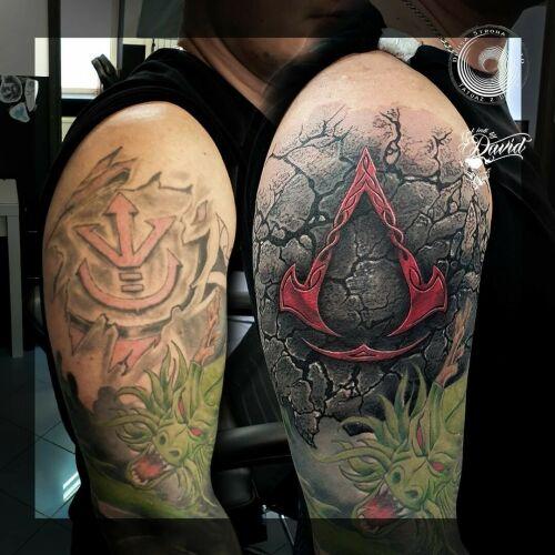 Dawid "Fanatyk" Grzybowski inksearch tattoo