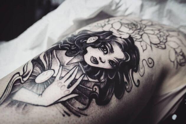 Azja inksearch tattoo