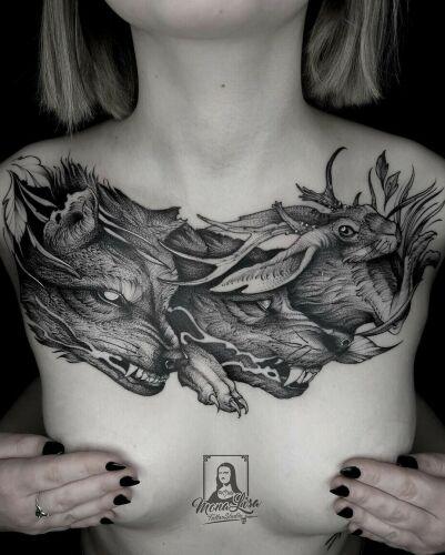 Mona Lisa Tattoo Bialystok inksearch tattoo