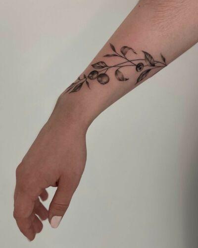 Viburnum_tattoo inksearch tattoo