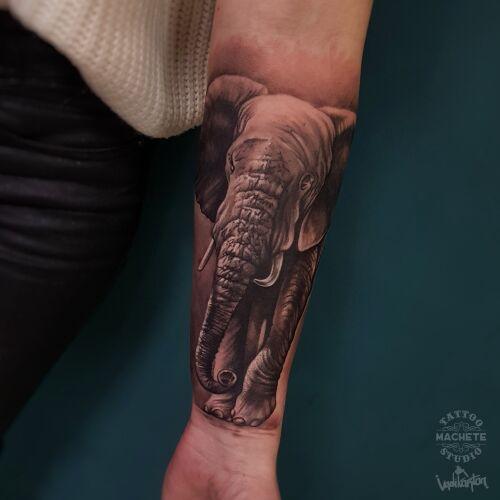 Machete Tattoo Gdynia inksearch tattoo