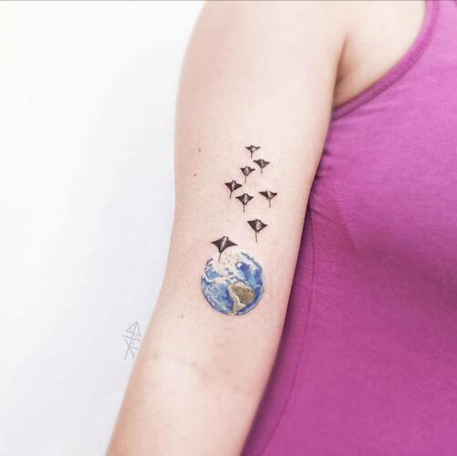 Ally Alien inksearch tattoo