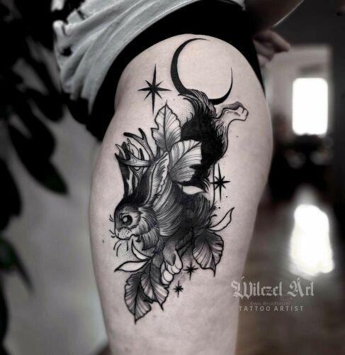 Wilczeł inksearch tattoo