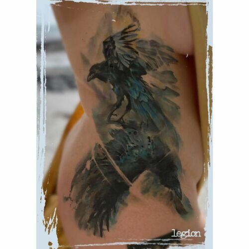 Legion VKN inksearch tattoo