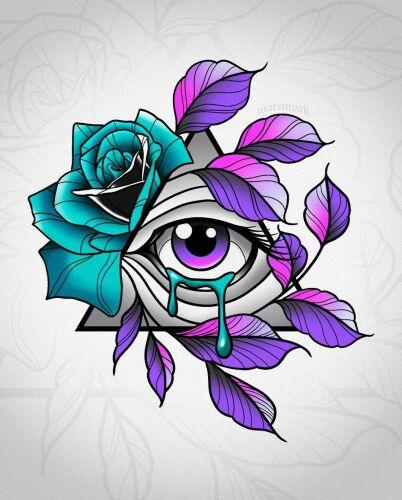 illuminatitattoo tattoos at INKsearch