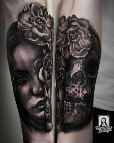 Mona Lisa Tattoo Bialystok inksearch tattoo