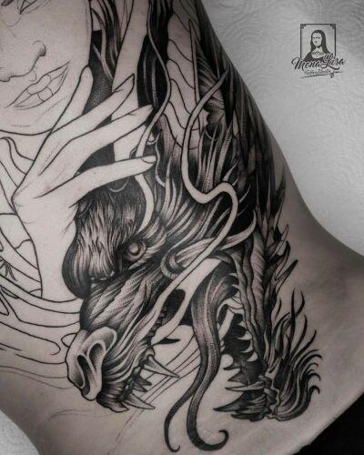 Mona Lisa Tattoo Bialystok inksearch tattoo