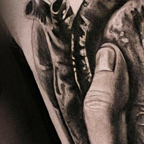 Mona Lisa Tattoo Kraków inksearch tattoo