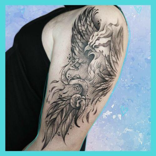 Czarnorożec Tattoo inksearch tattoo