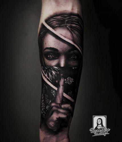 Mona Lisa Tattoo Bialystok inksearch tattoo