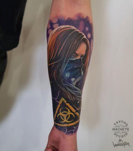 Machete Tattoo Gdynia inksearch tattoo