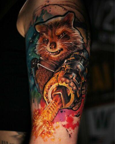 Da Vinci’s Fox Tattoo inksearch tattoo