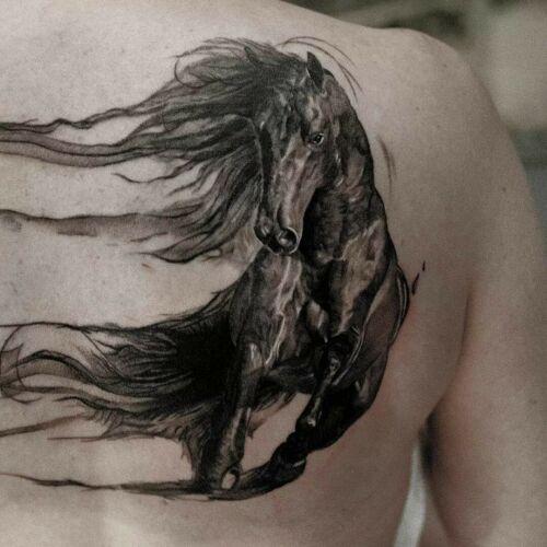 Marcin Nencek Grey eye Tattoo inksearch tattoo