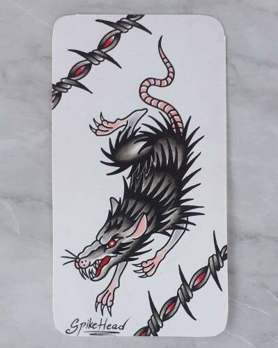 SPIKE HEAD inksearch tattoo