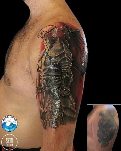 Chamski kontur inksearch tattoo